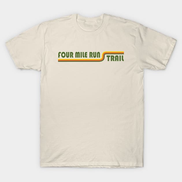 Four Mile Run Trail T-Shirt by esskay1000